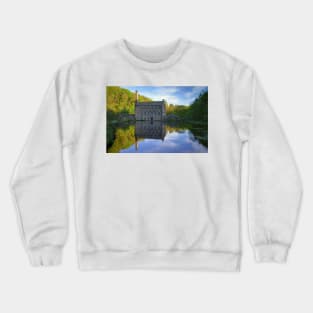 Gibson Mill, Hardcastle Crags, Hebdon Bridge Crewneck Sweatshirt